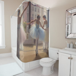 Sinfonía de bailarinas duschvorhang