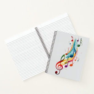 Sinfonie der Farben Notizbuch