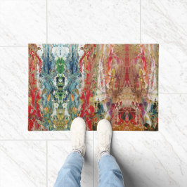 Sinfonie des Chaos - Palette Abstrakter Real Artis Fußmatte