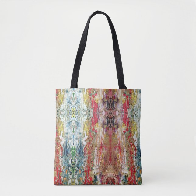 Sinfonie des Chaos - Palette Abstrakter Real Artis Tasche (Vorderseite)