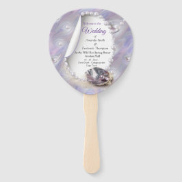 Sinfonie drehen mit Perlmuttmutter Fächer