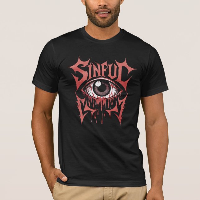 Sinful - Blutungsvision T-Shirt (Vorderseite)