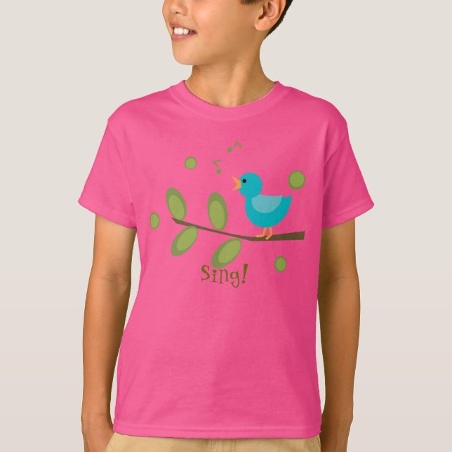 Sing a Song Bird T-Shirt (Vorderseite)