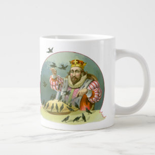 Sing a Song of Sixpence, Vintage Kinderreim Jumbo-Tasse