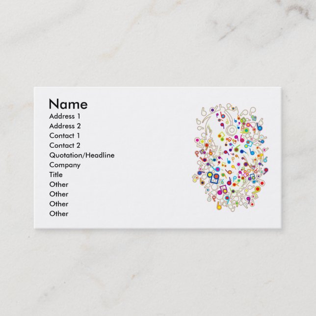 Sing_A_Song Visitenkarte (Vorderseite)