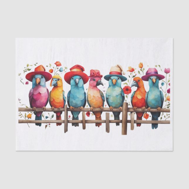 Sing Along Tissue Seidenpapier (Vorderseite)