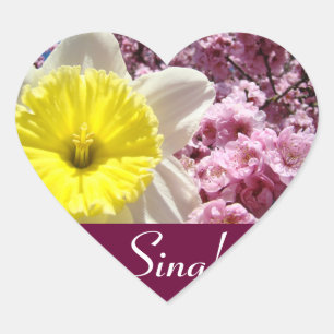 Sing! Aufkleber Frühlingsblüten individuell