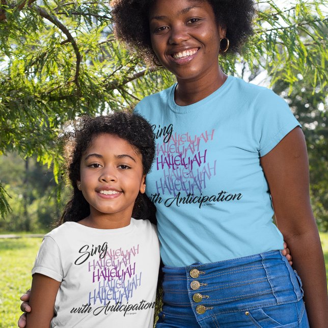 SING HALLELUJAH MIT ANTIZIPIERTER KREUZUNG T-Shirt (Von Creator hochgeladen)