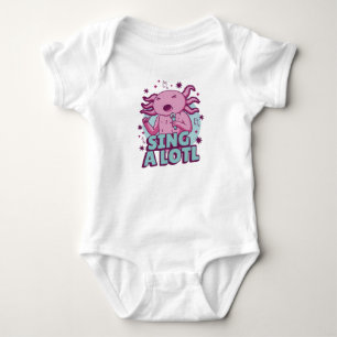 Sing im Lotto Axolotl Baby Strampler