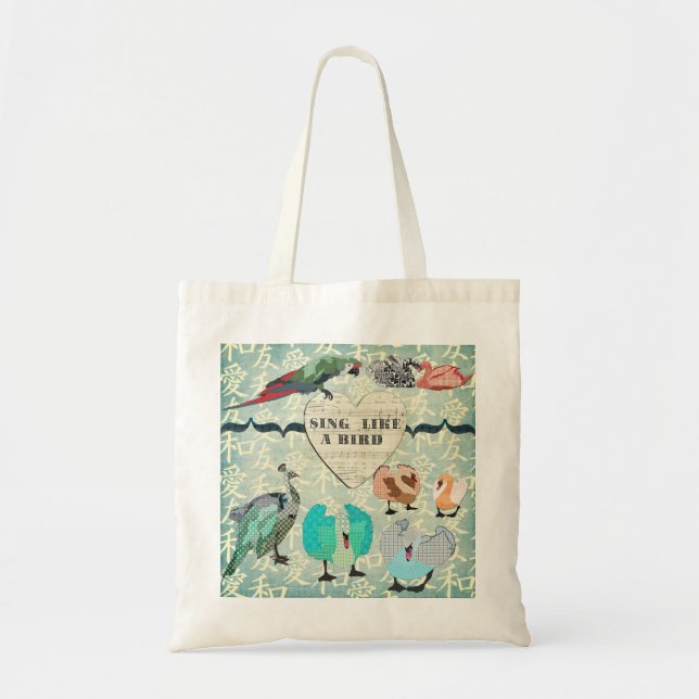 Sing Like A Bird Tasche (Vorne)