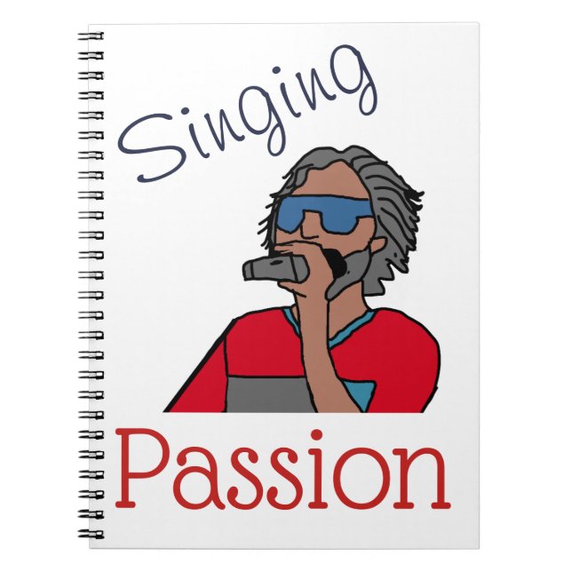 Sing Notizblock (Vorderseite)