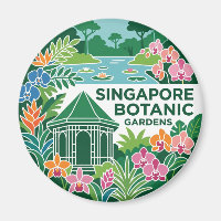 Singapore Botanischer Garten Singapur