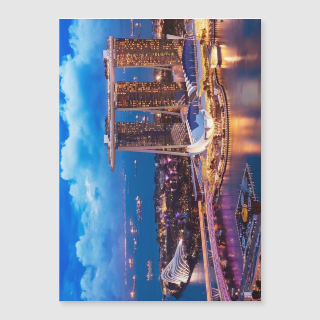 Singapore Flexible Magnet (Vorderseite)