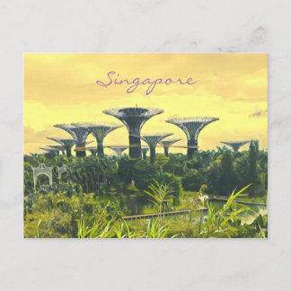 Singapore Gardens by Bay Reiseprint Postkarte