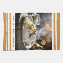 Singapore Hainanese Chicken Rice Kitchen Towel Geschirrtuch