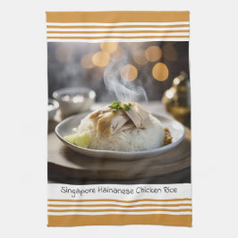 Singapore Hainanese Chicken Rice Kitchen Towel Geschirrtuch