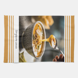 Singapore Laksa Kitchen Towel Geschirrtuch