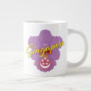 Singapore Patriot (Orchid) Jumbo-Tasse