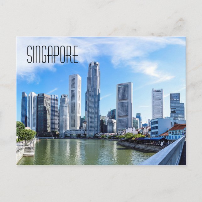 Singapore Postcard Postkarte (Vorderseite)