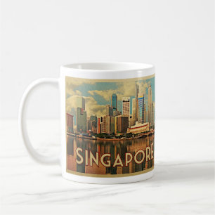 Singapore Skyline Kaffeetasse