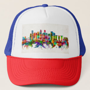 Singapore Skyline Truckerkappe