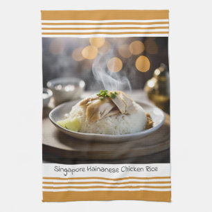 Singapour Hainanese Riz Cuisine Serviette