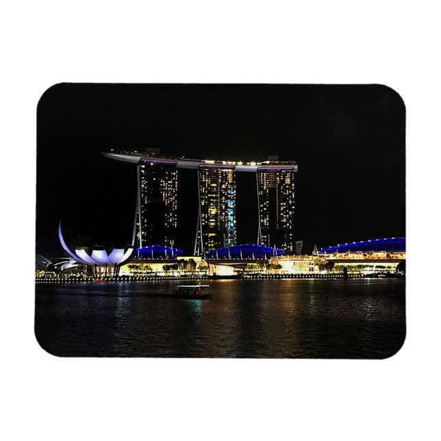 Singapour Marina Bay Sands #1 Magnet (Horizontal)
