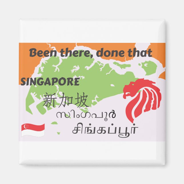 Singapur 10 magnet (Vorne)