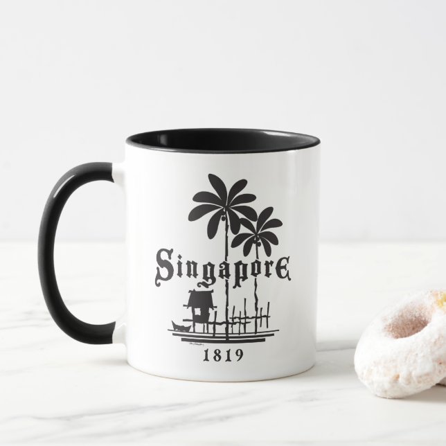 Singapur/1819 Tasse (Mit Donut)