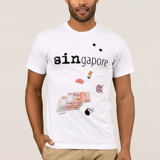 Singapur 2 T-Shirt (Vorderseite)