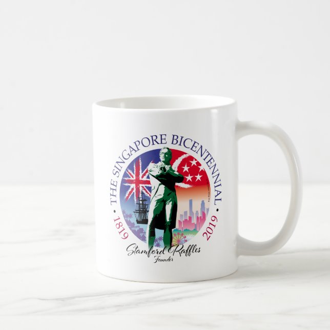 Singapur Bicentennial Collection Tasse v2 (Rechts)