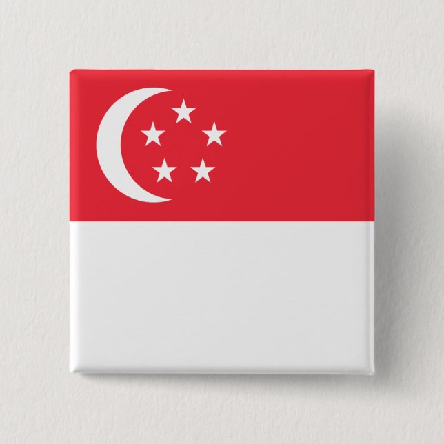 Singapur Button (Vorderseite)
