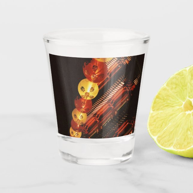 Singapur Chinatown  Schnapsglas (Vorderseite)