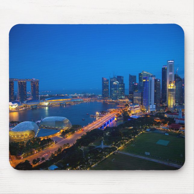 Singapur Downtown Mousepad (Vorne)