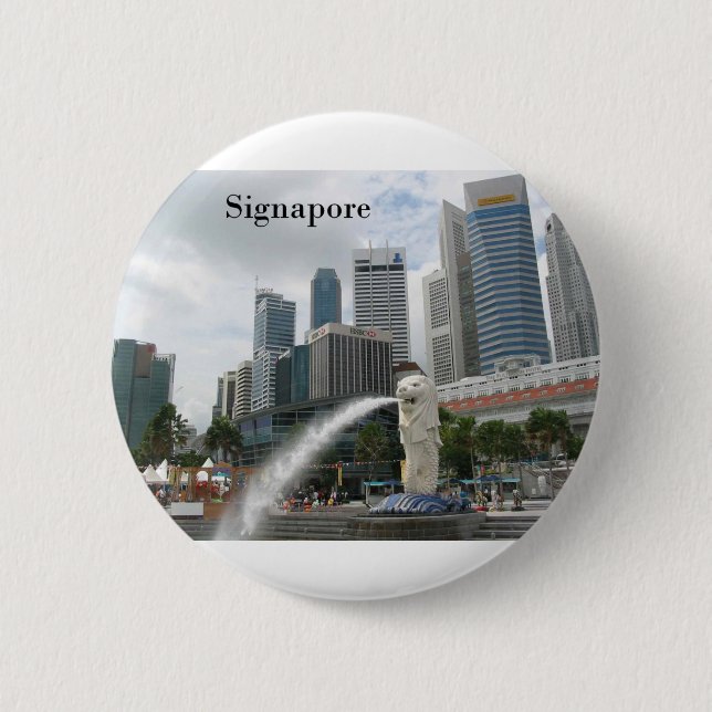 Singapur (durch St.K) Button (Vorderseite)