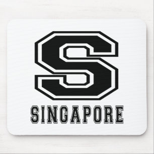 Singapur-Entwürfe Mousepad