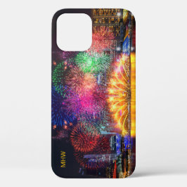Singapur Fireworks kundenspezifische Monogramm-Tel Case-Mate iPhone Hülle