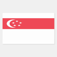 Singapur Flag Stickers*