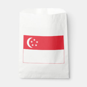 Singapur-Flagge Geschenktütchen