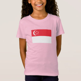 Singapur-Flagge T-Shirt
