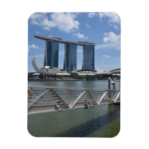 Singapur (Jachthafen-Bucht-Sande) Magnet