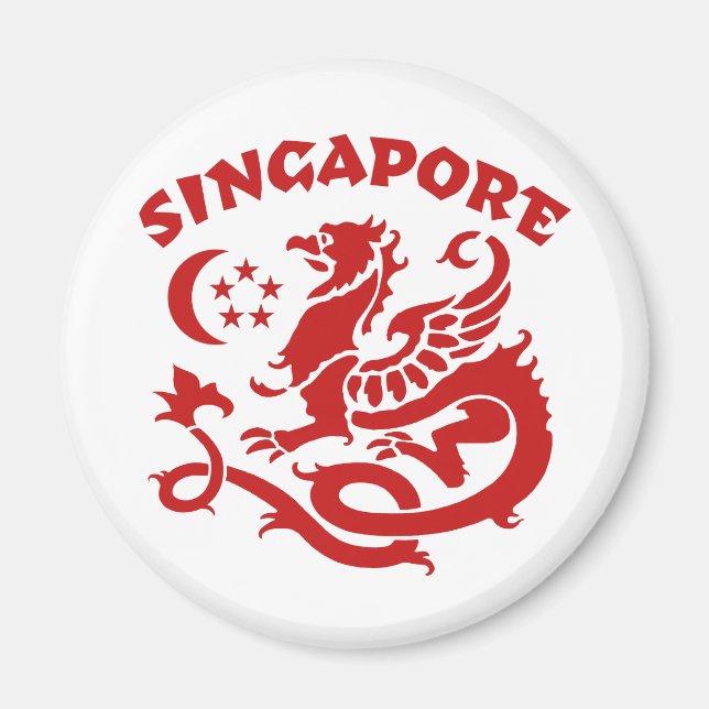 Singapur Magnet (Vorne)