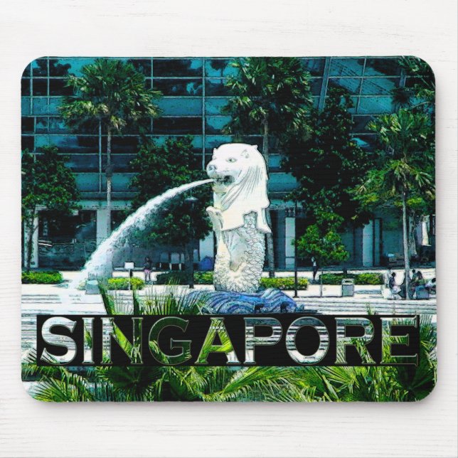 Singapur Mousepad (Vorne)