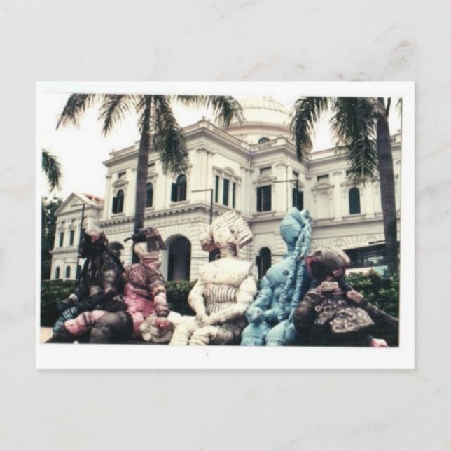 Singapur National Museum Postkarte (Vorderseite)