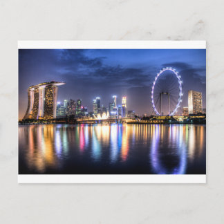 Singapur! Postkarte