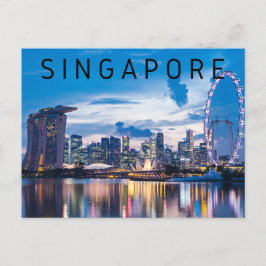 Singapur Postkarte