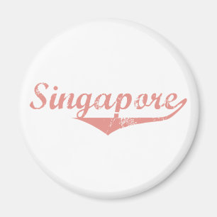 Singapur-Revolution-Stil Magnet