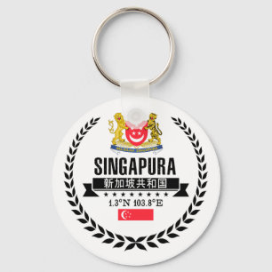 Singapur Schlüsselanhänger