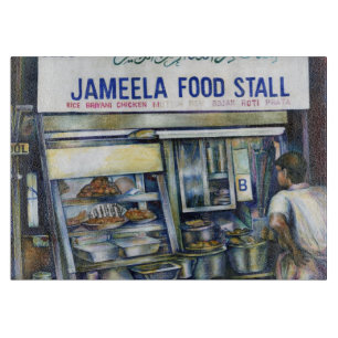 Singapur Schneidebrett