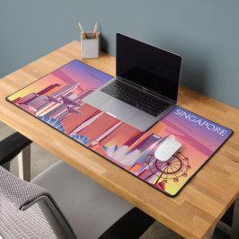 Singapur Schreibtischunterlage